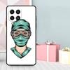 Мультяшный чехол для медицины, врача, медсестры для Samsung Galaxy M36 M12 M52 M06 M16 M56 M33 M15 M55 M31 M13 M14 M53 M32 M35 M34 M54