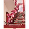 Wedding Stair Handrail Decoration Set: Balloons & Flowers for Bridal Room & Escalator