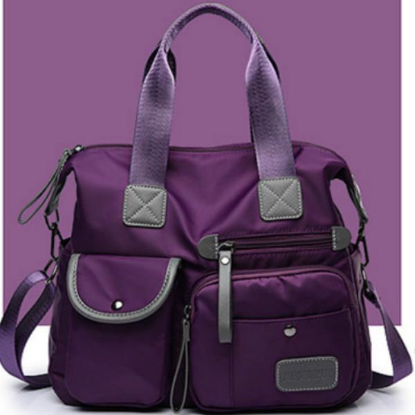 Нейлоновая сумка женская сумка через плечо большой емкости повседневная сумка через плечо