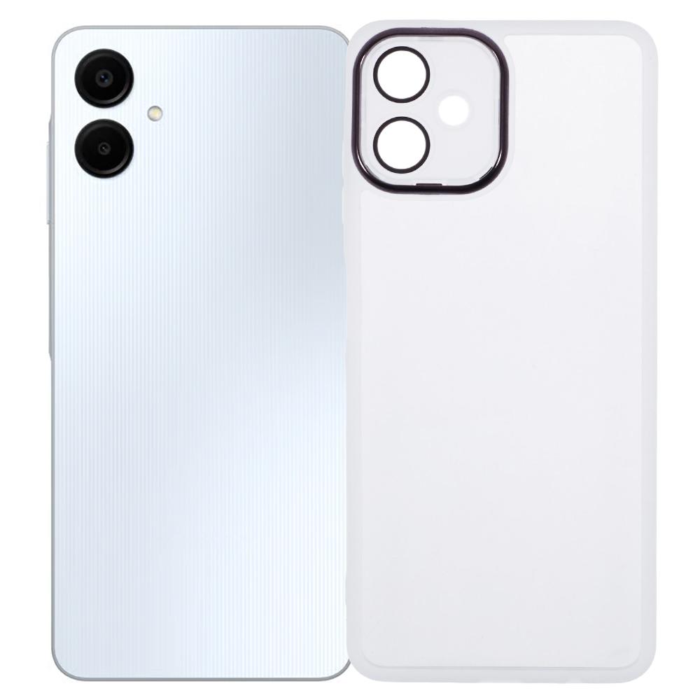 DKSM Series For Samsung Galaxy A06 4G Case Electroplated Camera Frame TPU Phone Cover