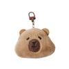 PP Cotton Capybara Plush Keychain Collection Kapibala Backpack Pendant Capibala Plush Doll  Unisex