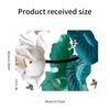 1pc Beautiful Lotus Butterfly Toilet Sticker Bathroom Toilet Cover Decorative Sticker Waterproof Self Adhesive
