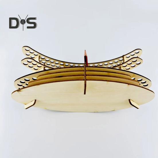 Wooden Paint Brush Holder 140 Holes Paintbrush Holder Organizer Paint Brush Stand Large Capacity Pen Pencil Rack