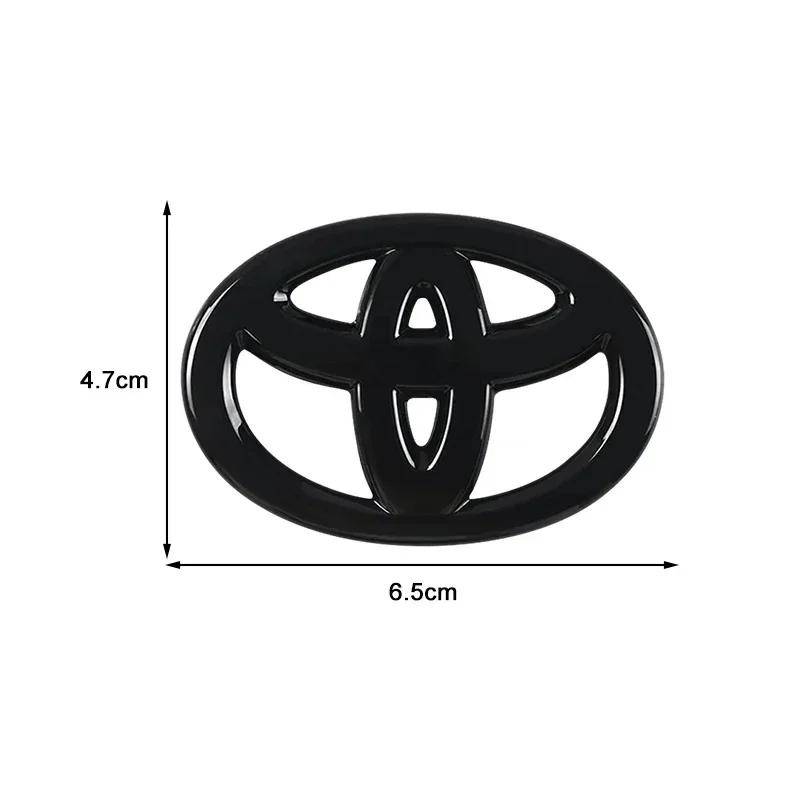1 шт. Наклейка для украшения рулевого колеса автомобиля, значок, автостайлинг для Toyota TRD Camry 40 Corolla Auris Yaris Rav4 CHR, украшение