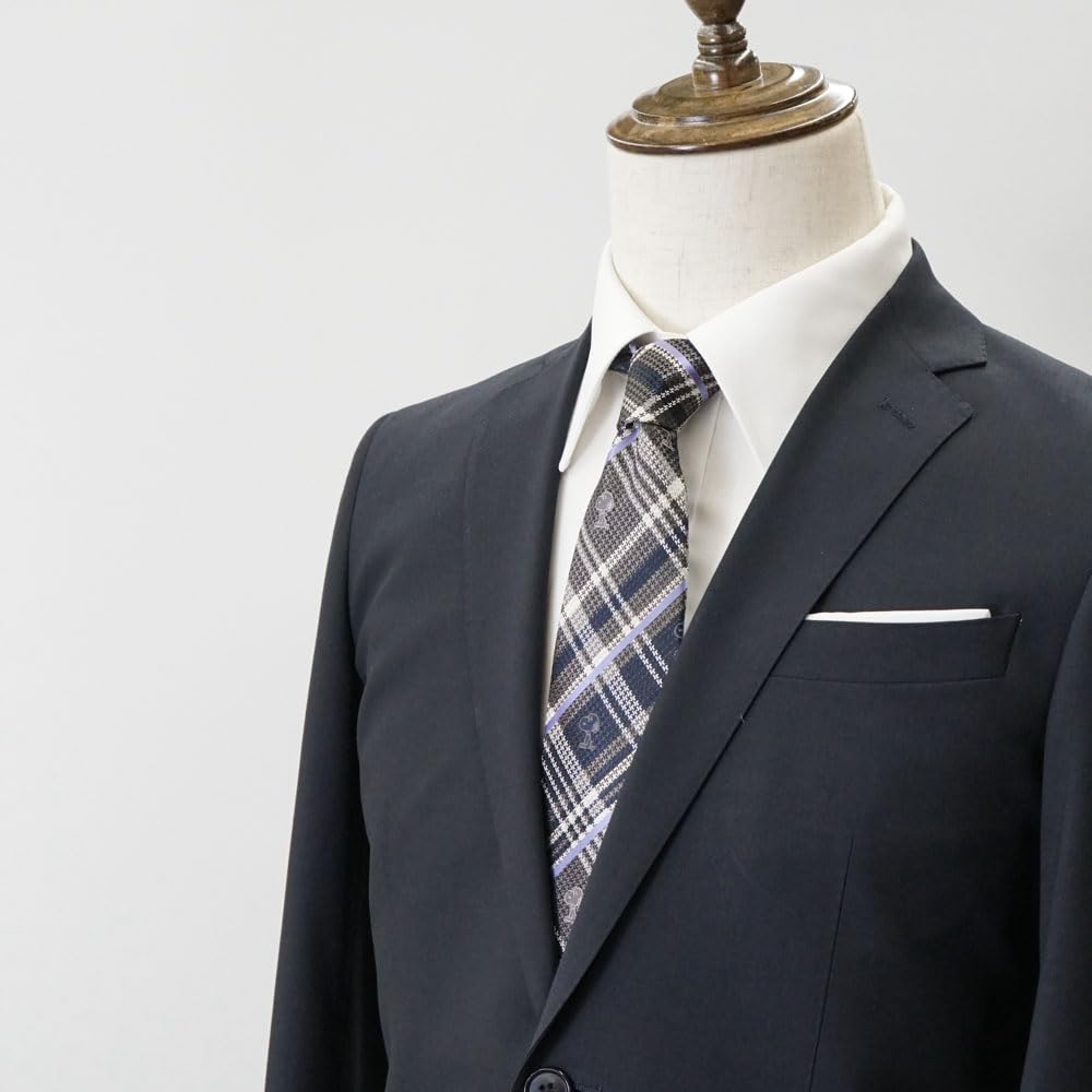 Peanuts Snoopy Tie, Gray, SNOOPY Brand Tie, Gift