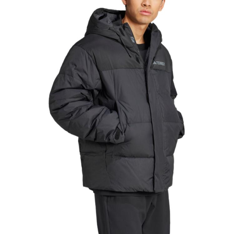 adidas Wind.Rdy Xploric Series Outdoor ветрозащитная теплая водоотталкивающая спортивная куртка мужская куртка черного цвета IX7924