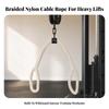 Tricep Pulldown Rope Easy-Grip Versatile for Upper-Body Workouts