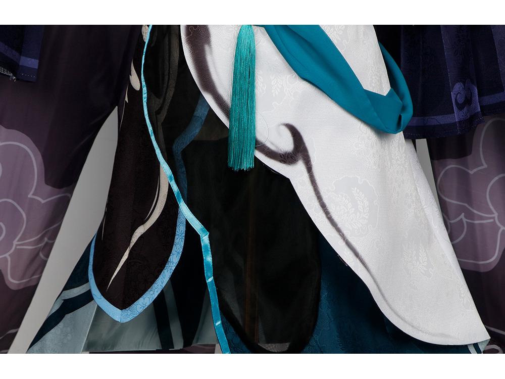 Комплект костюма для косплея Фу Хуа Юньмо Даньсинь - Наряд для ролевой игры в аниме в китайском стиле по игре Honkai 3