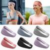 Widened Yoga Headband Solid Color Sports Turban Multi-functional Hair Band Women Men