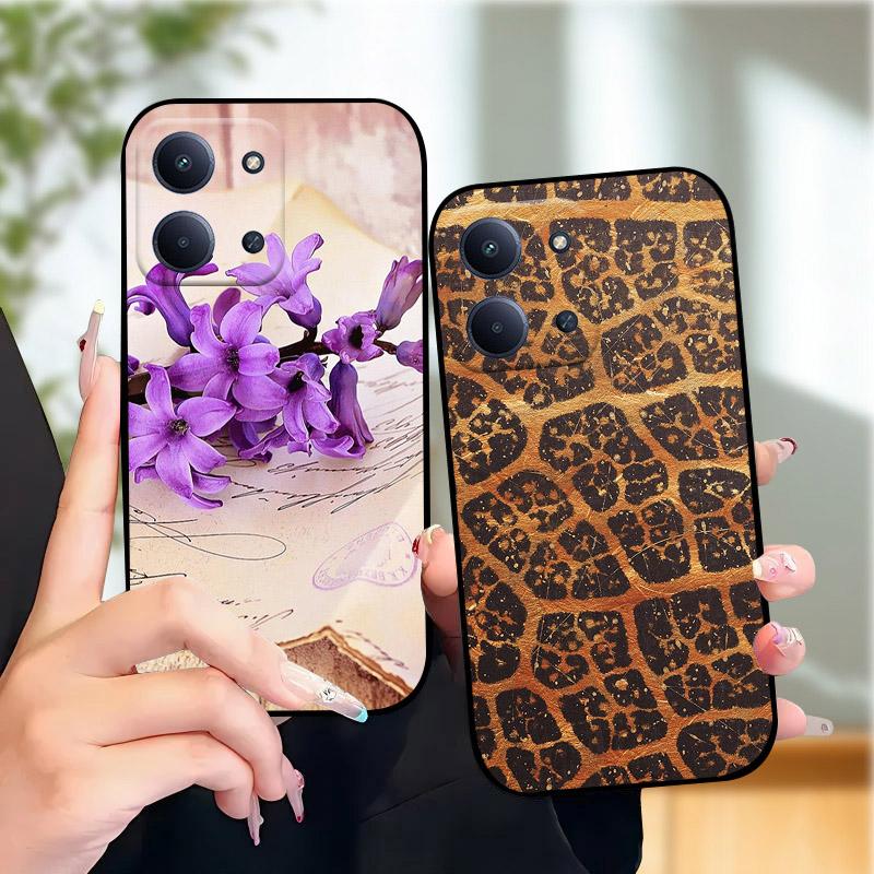 Для Xiaomi Poco C85 4G Чехол Стильный Ударопрочный Мягкий Силикон ТПУ Чехлы Для Телефона Для Poco C 85 POCOC85 171мм Чехол Fundas Coque
