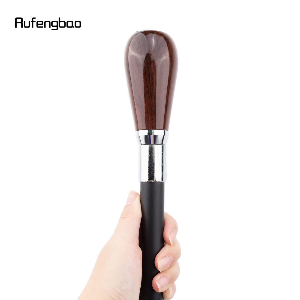 Коричневая деревянная трость с номером класса люкс, модная деревянная трость, декоративная палка, джентльмен, элегантная трость для косплея, набалдашник, посох 93 см