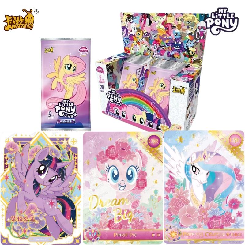 My Little Pony Friendship Forever Card Rainbow Pack Series Anime Collectible Cards Merchandise Toys Holiday Gifts