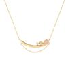 K10 Yellow Gold Necklace 112426123009 [Yondo Sea] [Summer Collection]