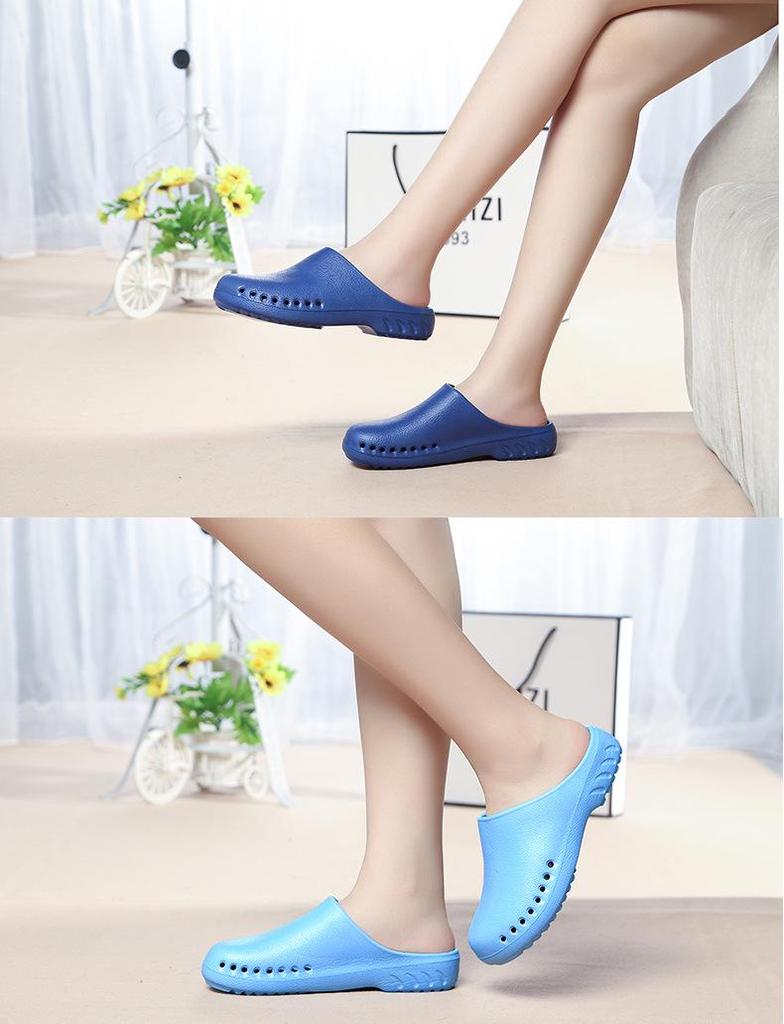 Non-Slip Closed-Toe EVA Surgical Clogs - Soft, Breathable, Comfort for Medical Staff