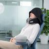 Ice Silk Ergonomic Neck Pillow Soft Travel  Pillow Nap Hooded Neck Pillow  Airplane