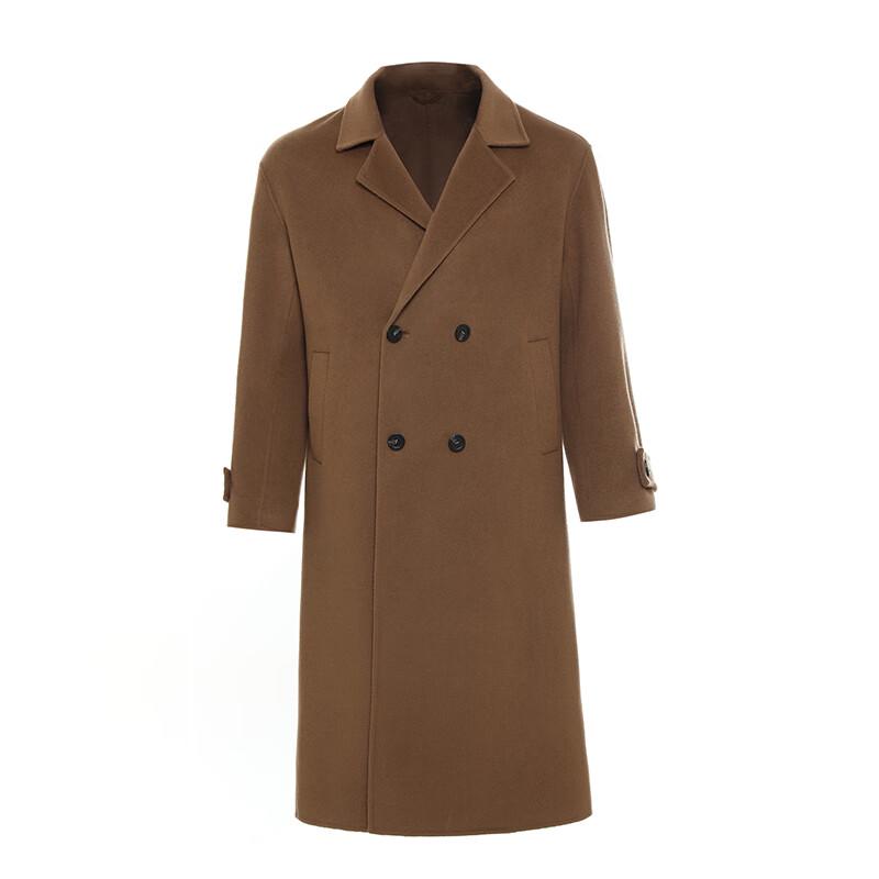 Мужское пальто G·TENNA TY28237 длинное, с воротником, из смесовой кашемировой ткани