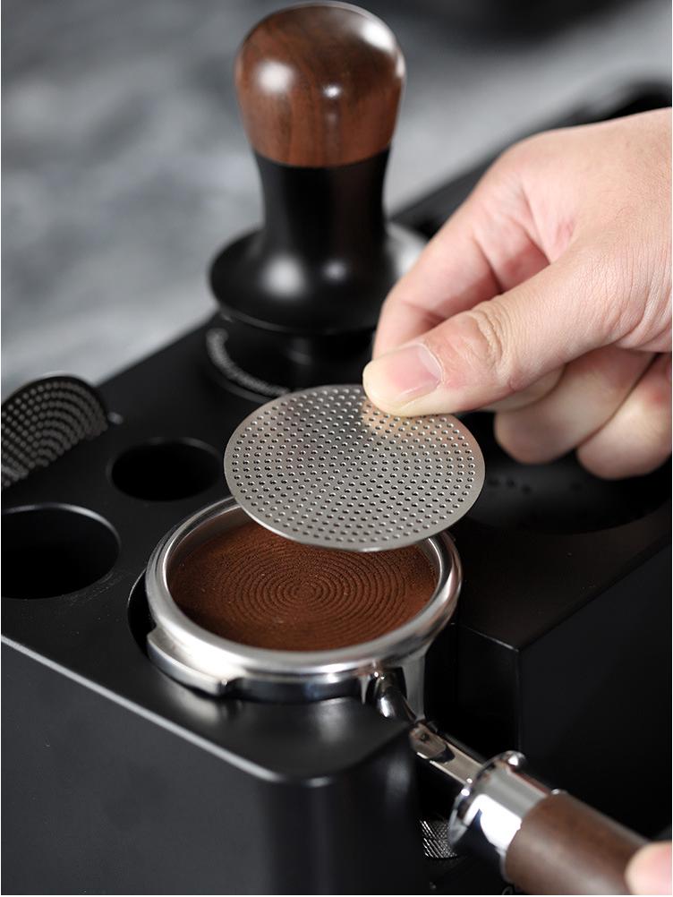Двойной слой Итальянская кофемашина Портафильтр Сетчатый фильтр Экстракционная ручка из 304 нержавеющей стали