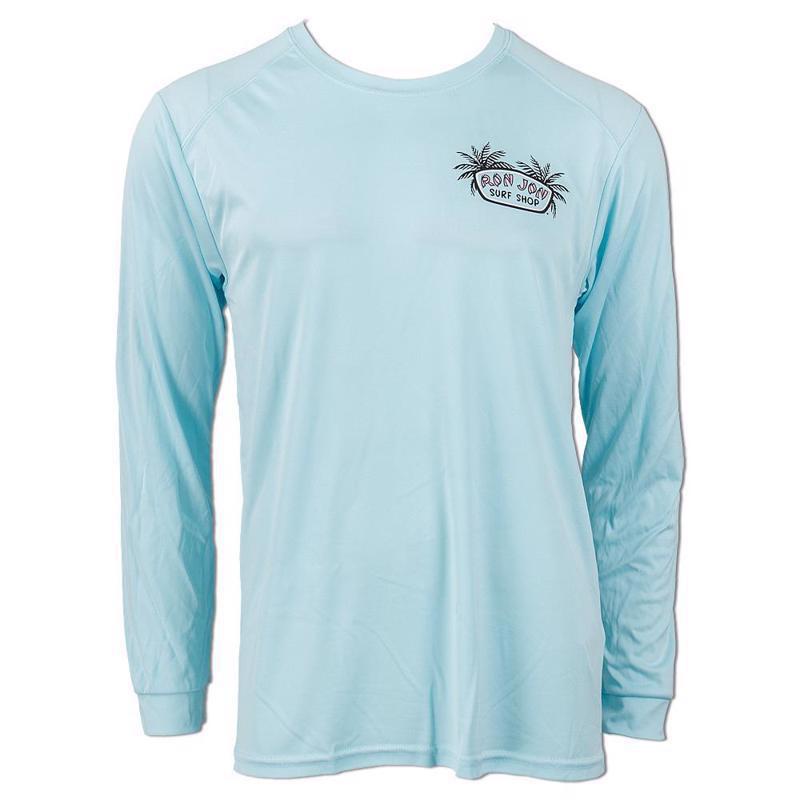 Ron Jon Long Sleeve Fishing Shirt UPF Quick Dry Breathable Outdoor Gear Men
