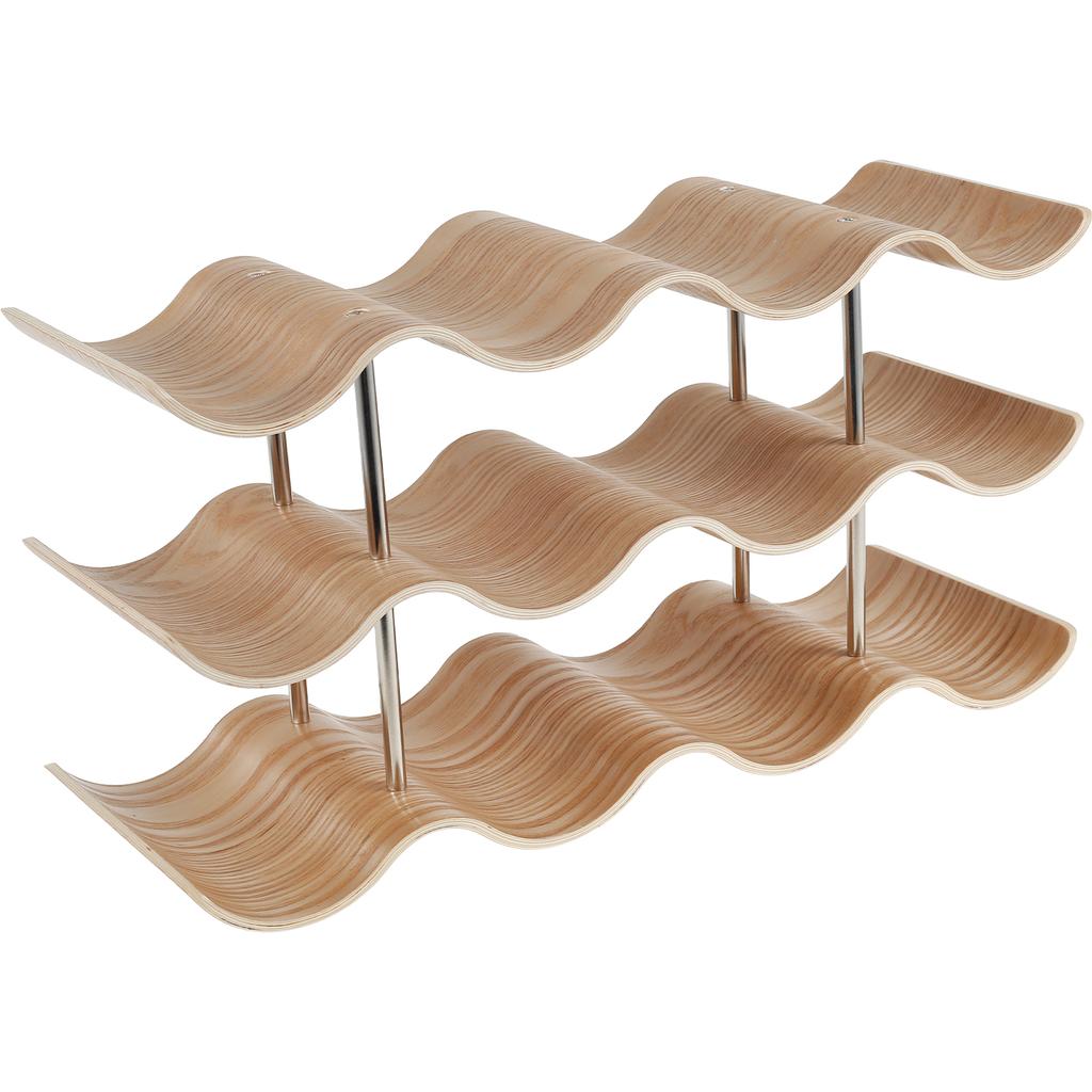 Деревянная винная полка 2/3 яруса Подставка-держатель для винных бутылок Кухня Собранная Подставка для дисплея Органайзер Бар Хранение Массивное хранение вина