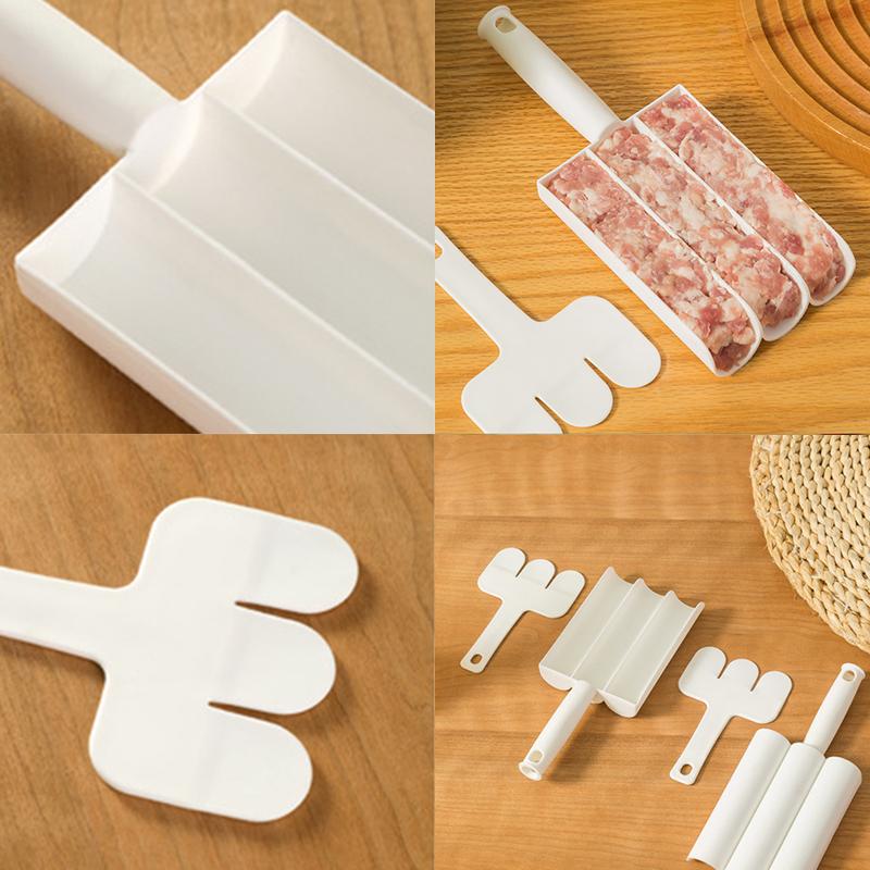 3 в 1 машина для приготовления фрикаделек, полезная машина для приготовления фрикаделек, набор рыбных шариков, инструмент для приготовления пищи