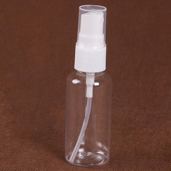 Perfume Bottle Eco-friendly Refillable Compact Plastic Transparent Empty Spray Bottle for Travel