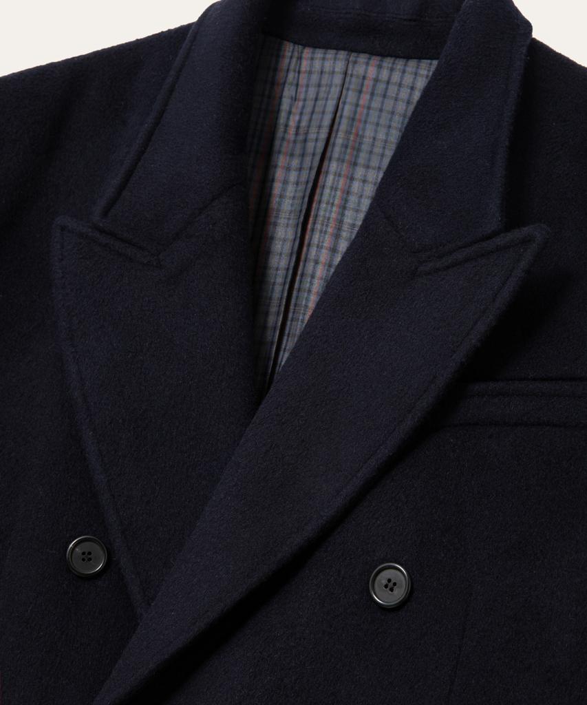 Viiverde Double Breasted Coat Navy