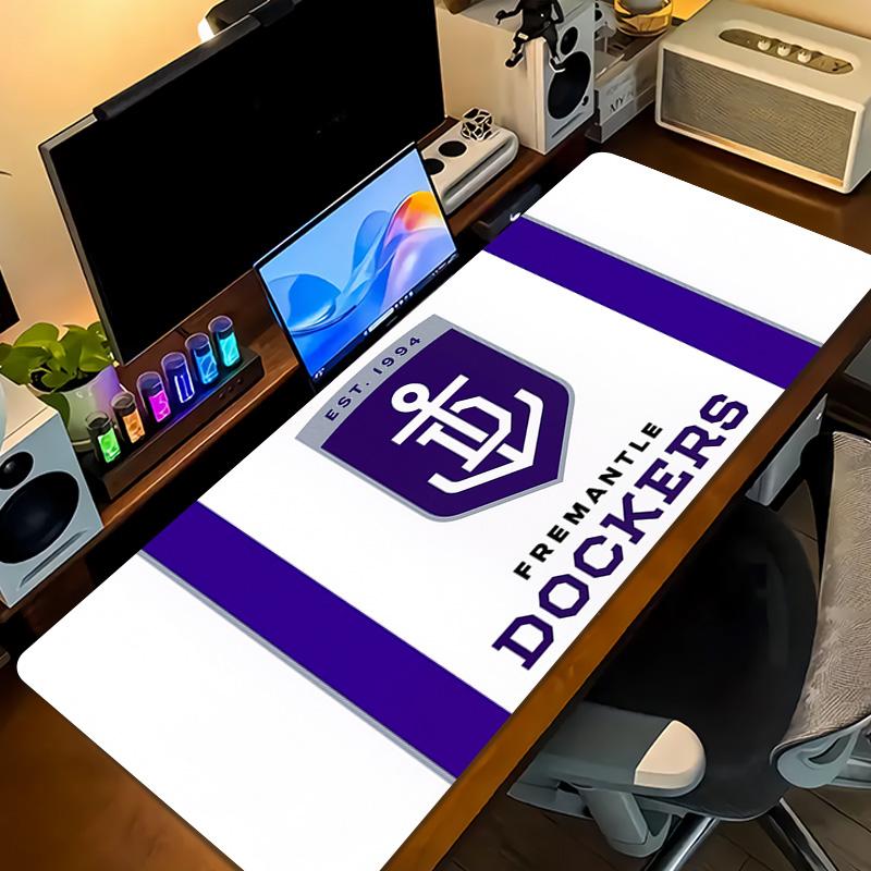 Fremantle Football Club Print Cushion Non-slip Laptop Tablet Big Mousepad XXL Mat Mini PC Playmat With Lock edge