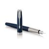 Parker Перьевая ручка M Medium Sonnet Blue Lacquer CT 1950886, обычная, импортная, 146 мм x 9 мм, двойного назначения, прибл.