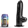 DP88B Funker Dildo L 16 X 6 Cm Black