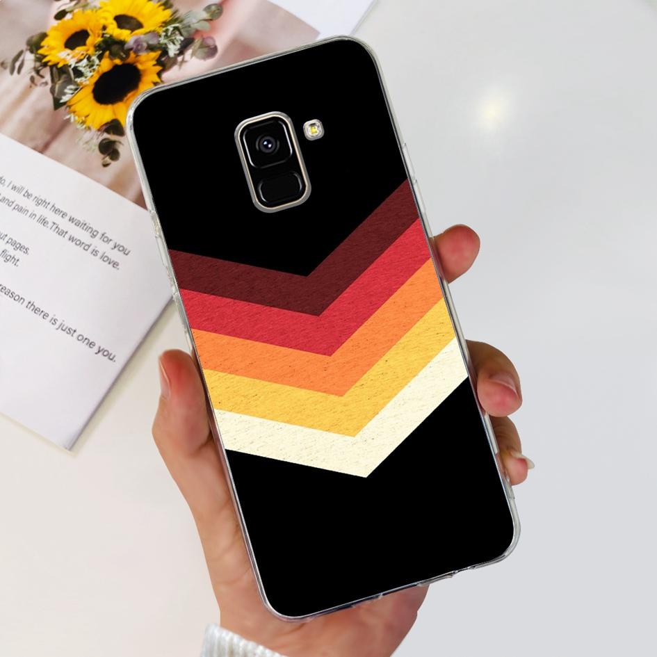 Чехол для Samsung Galaxy A8 Plus 2018 SM-A730F Чехол Милый Мультяшный Силиконовый Мягкий ТПУ Чехол для Телефона Для Samsung A8 2018 SM-A530F Coque