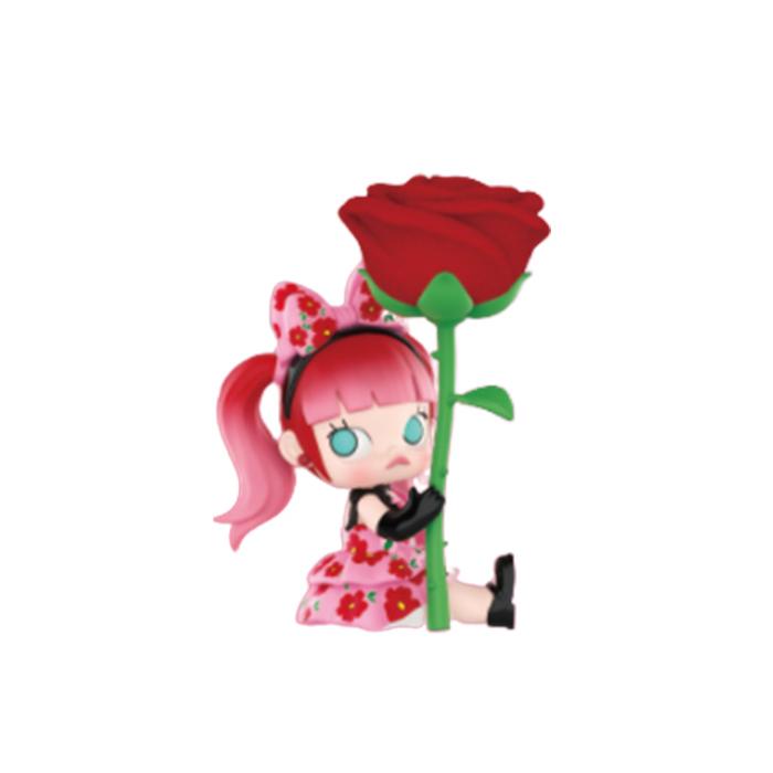 POP MART MOLLY Koike Emiko Flowers · Продукты-сюрпризы Instant Illusion, Одиночная коробка-сюрприз