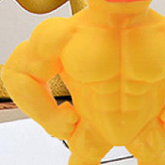 Мышца Утка Фигурка Мультяшная Утка Статуя Скульптура Животного Дом Офис