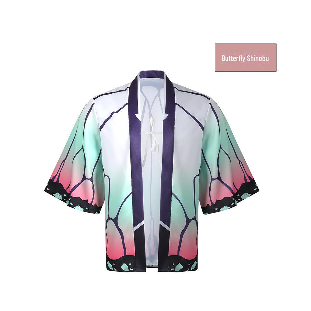 Плащ Танджиро Убийца Демонов - Аниме Костюм для Детей и Взрослых