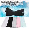 1Pair Summer Athletic Basketball Cooling Arm Sleeves Sport Sun UV Protection Cover