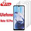 4Pcs Screen Protector Glass For Ulefone Note 16 Pro MAX Tempered Glass Film