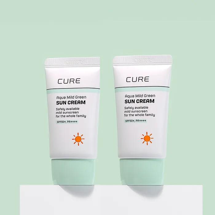 [1+1] Kim Jung Moon Aloe Cure Mild Green Sun Cream (Non-Glycerine) 40ml
