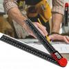 360 Degrees Digital Angle Meter Inch Metric Scale Angle Finder  Wood Measuring Tool
