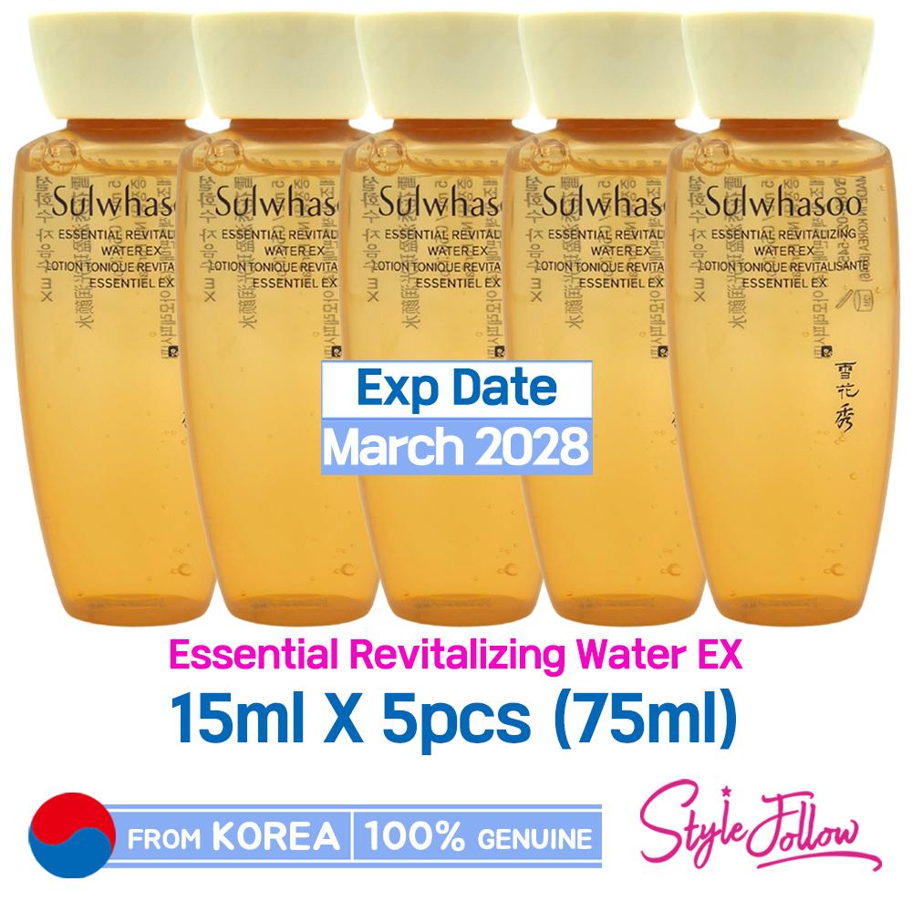 5шт/75мл_[SULWHASOO] Эссенциальная восстанавливающая вода EX 15мл (Образец)