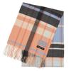 Buyer Pure Cashmere Check 19 Patterns Thick Cashmere Check Large Size 100% Scarf, Available, Men's & Women's, Pattern, (Santa Monica) CH30-CH17a