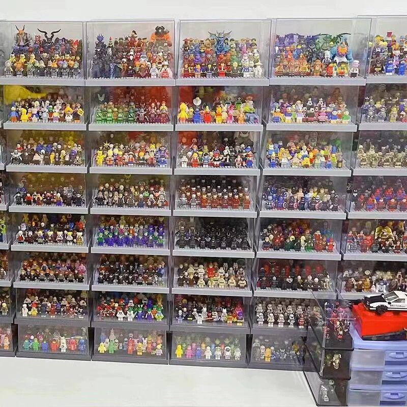 Совместимые с Lego минифигурки Городская полиция Военная сборка Игрушки - Образовательные подарки