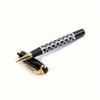High-quality Luxury 0.5mm Business Metal Signature Pen Daily Writing Ballpoint Pen, Office Learning and Cultural Supplies (Black Ink)