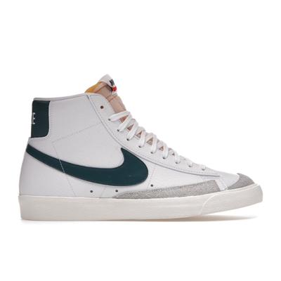 Blazer Mid 77 Vintage White Dark Teal Green Кроссовки унисекс Sail BQ6806-112
