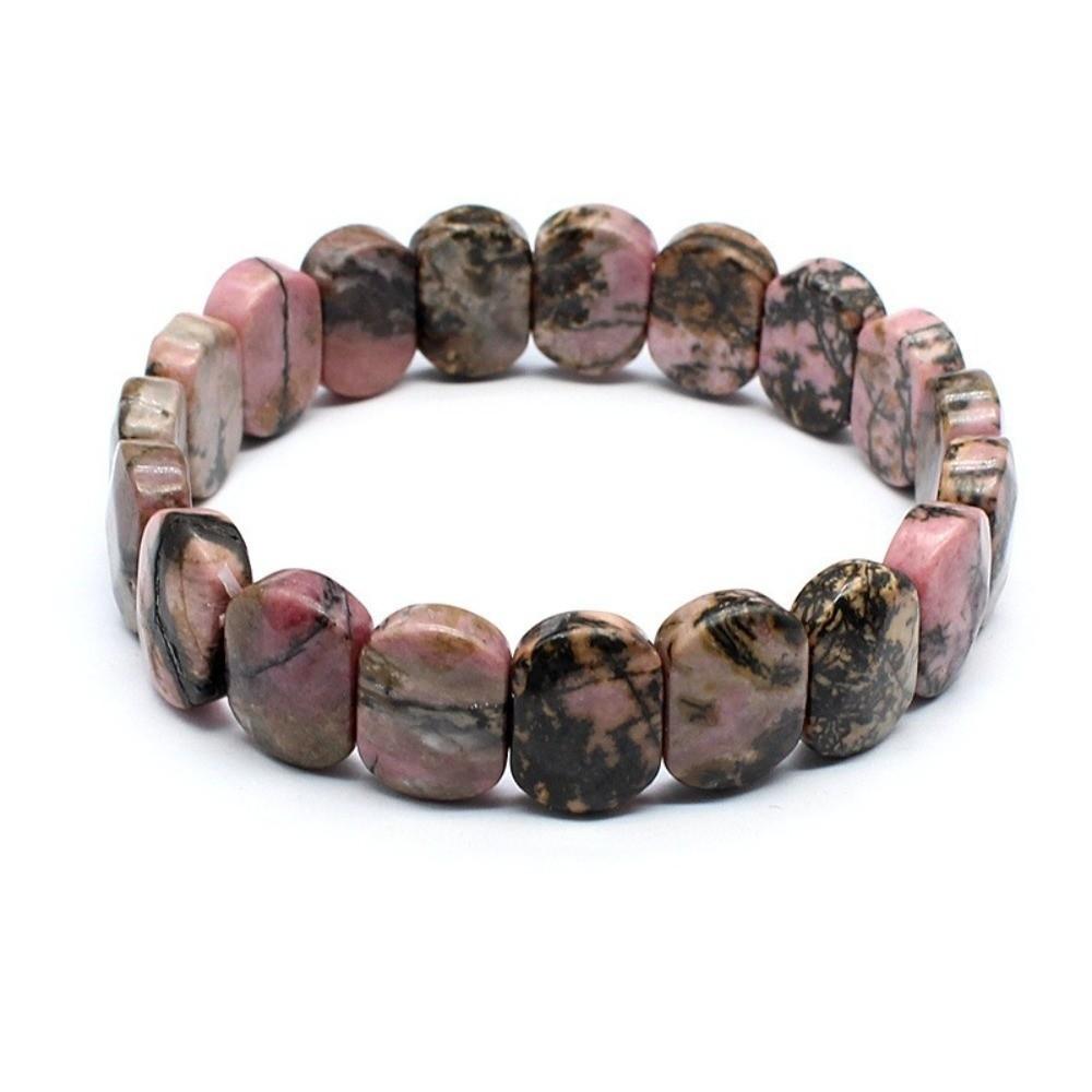 Square Beads Crystal Jewelry Multi-faceted Beads Fashionable Bracelet Women's Jewelry