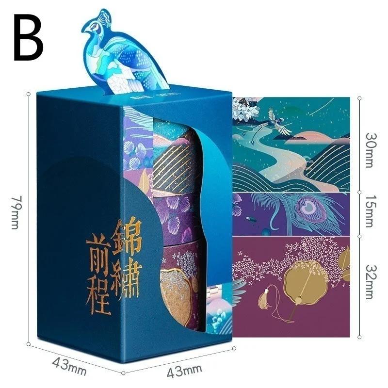 Antique Paper Tape Notes Stationery Decoration Art Life Stickers Element DIY Material Hand Account Decoration Stickers