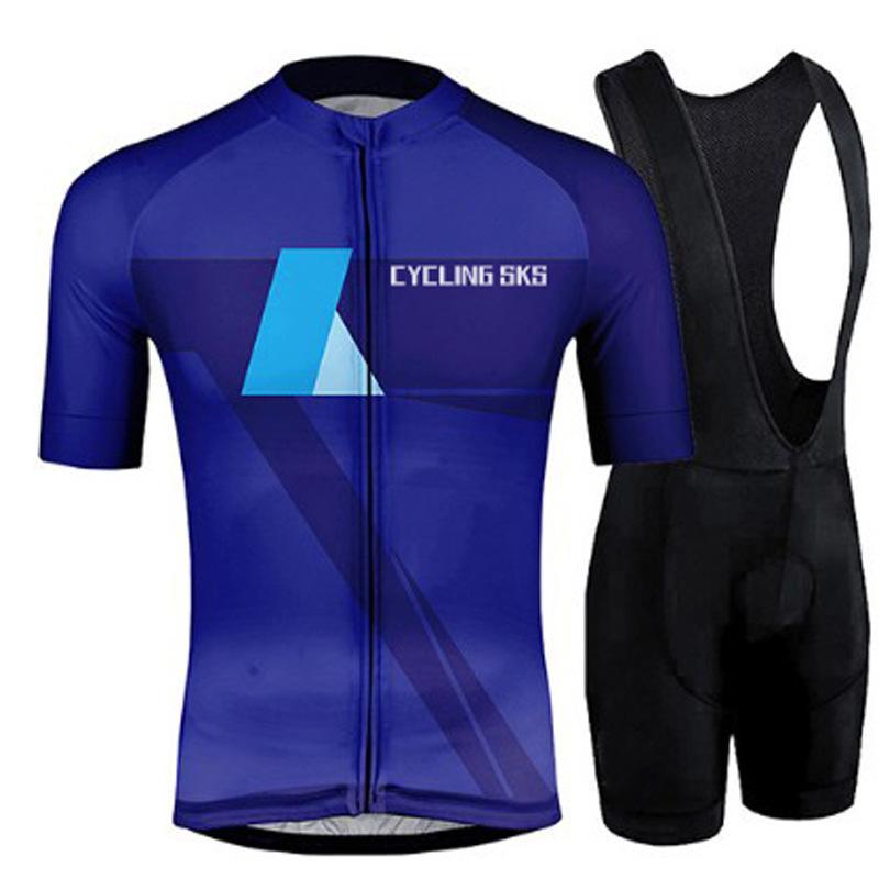 Cycling Suit Short Sleeve Suit Men's and Women's Summer Cycling Equipment Breathable Road Bike Overalls
