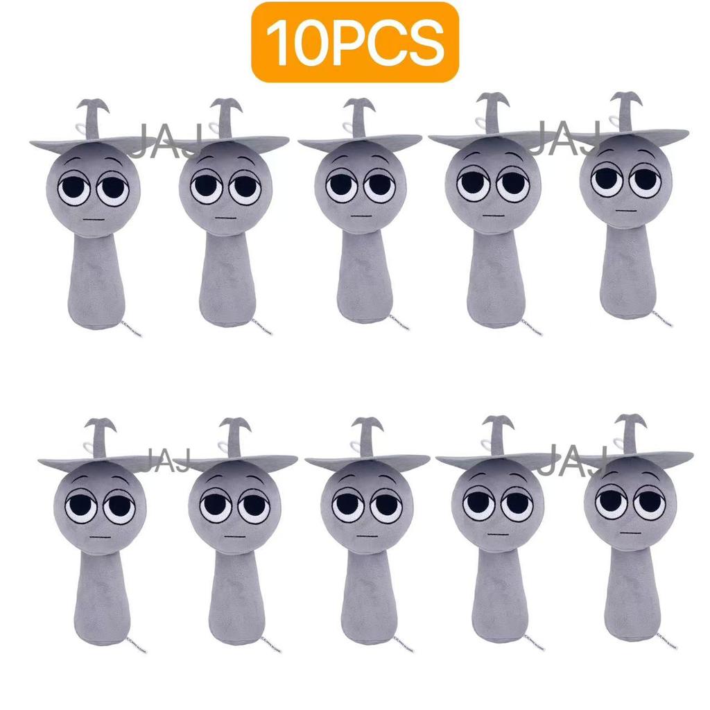 10-20 шт. Плюшевые игрушки Sprunki Плюшевая кукла Sprunki Игра Мультяшная подушка Детские подарки на день рождения Набивные куклы Рождественский подарок