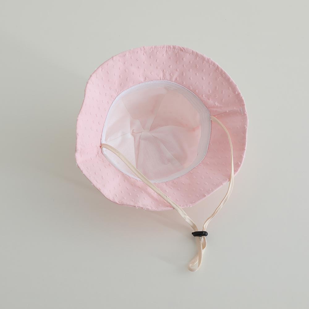 New Panama Summer Children Bucket Hat for Boys Girls Cotton Cute Ear Toddler Sun Cap Baby Beach Sun Hat Kids UV Protection Cap