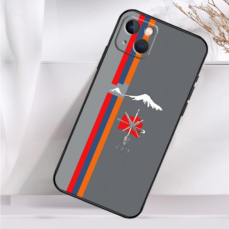 Чехол с армянским флагом для iPhone 14 13 12 11 16 15 Pro Max Mini Cover X XR XS 8 7 14 16 15 Plus Аксессуары
