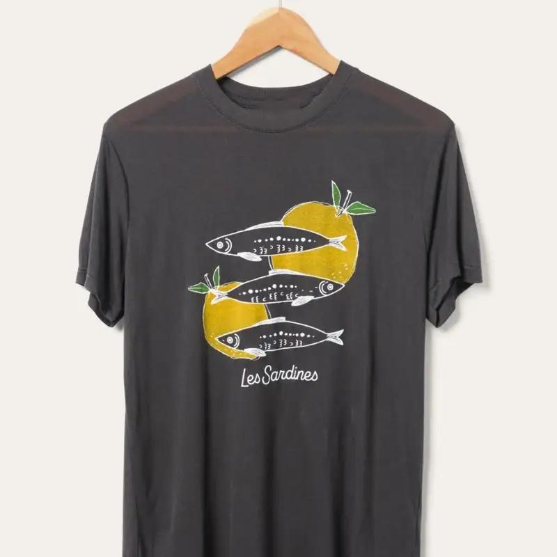 New T Shirt For Fan Les Sardines