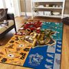 Harry Potter Logo Carpet, Digital Print Floor Mat for Living Room, Home Decor Movie Rug, Bedroom Mat -HYQ18